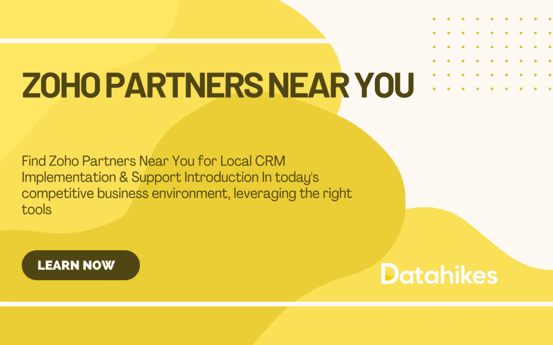 Zoho Partners near you