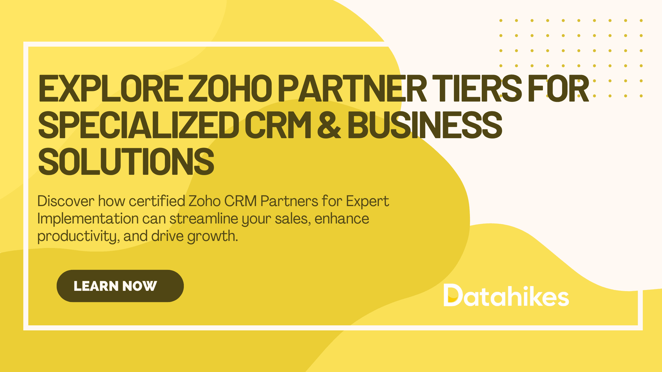 Explore Zoho Partner Tiers for Specialized CRM & Business Solutions 1 Explore Zoho Partner Tiers for Specialized CRM & Business Solutions