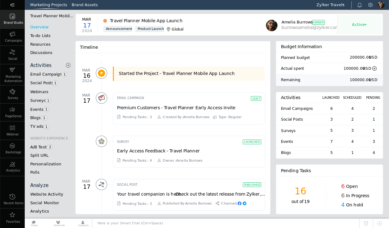 Zoho Marketing Plus Partner