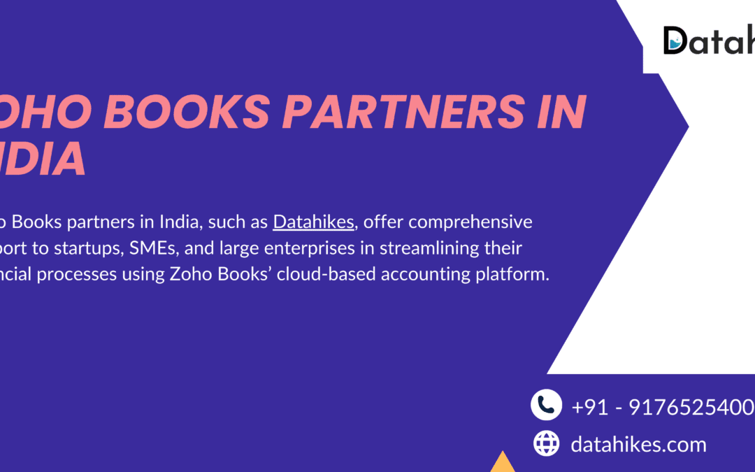 #1 Best Zoho Books Partners in India : Zoho Books Partners in India