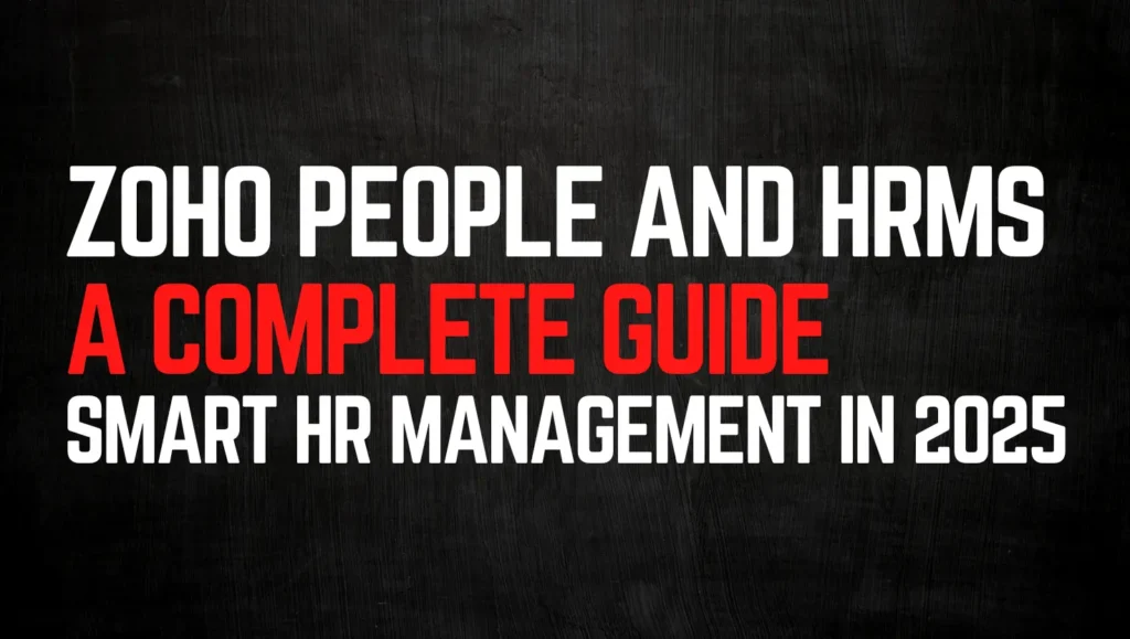 Zoho People and HRMS