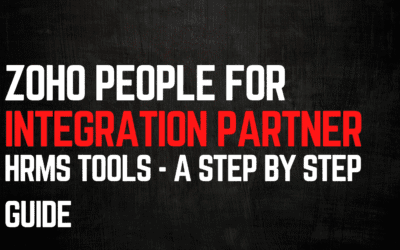 Zoho People integration partner for HRMS tools