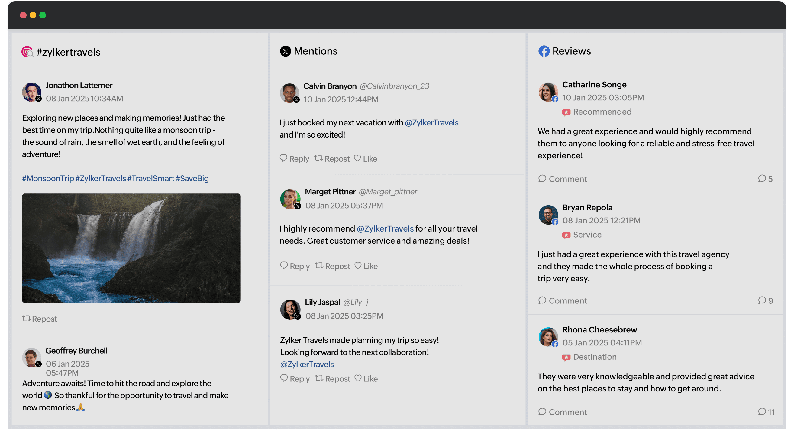 Zoho Social Partner
