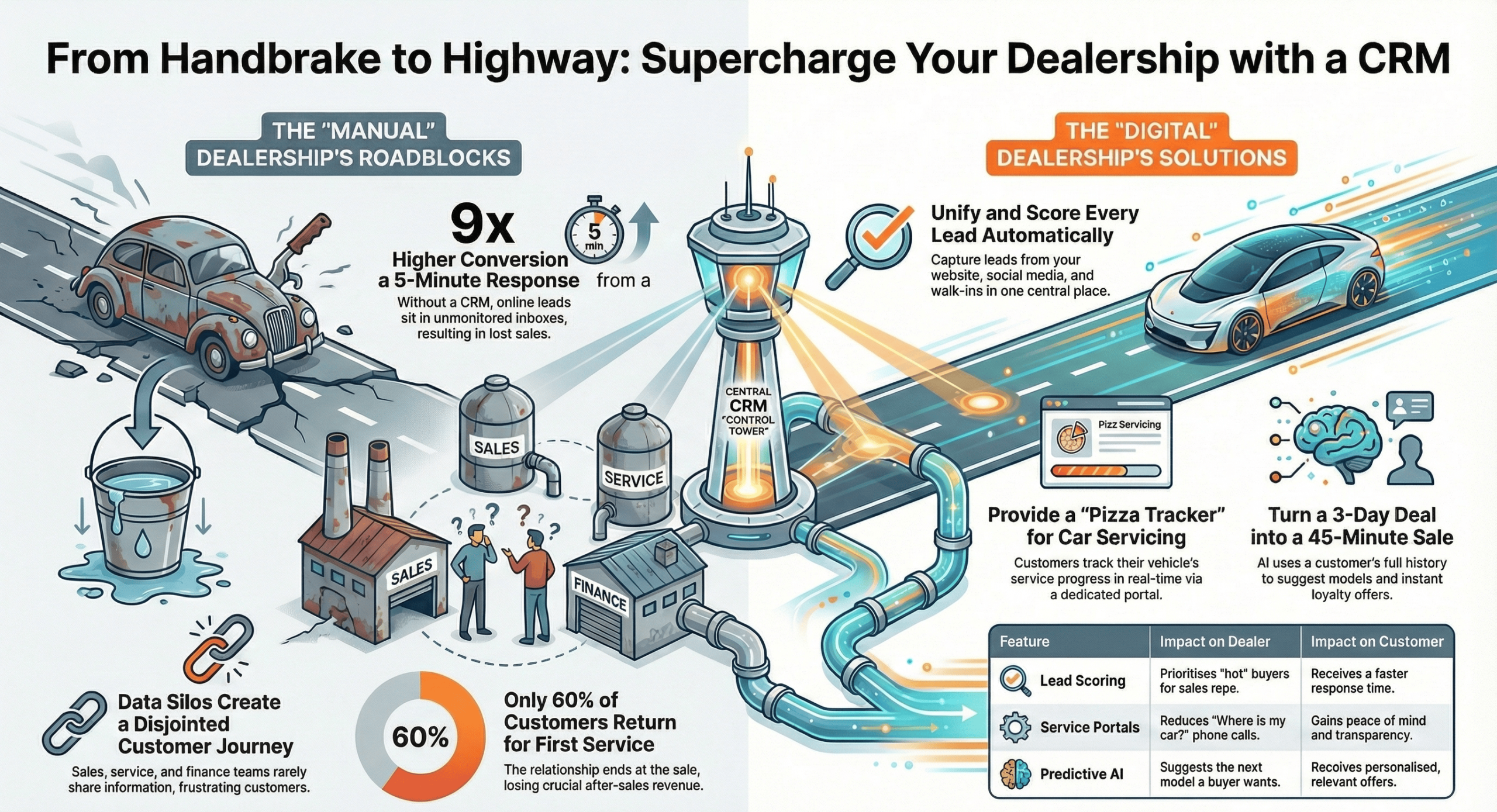 Automobile CRM Software