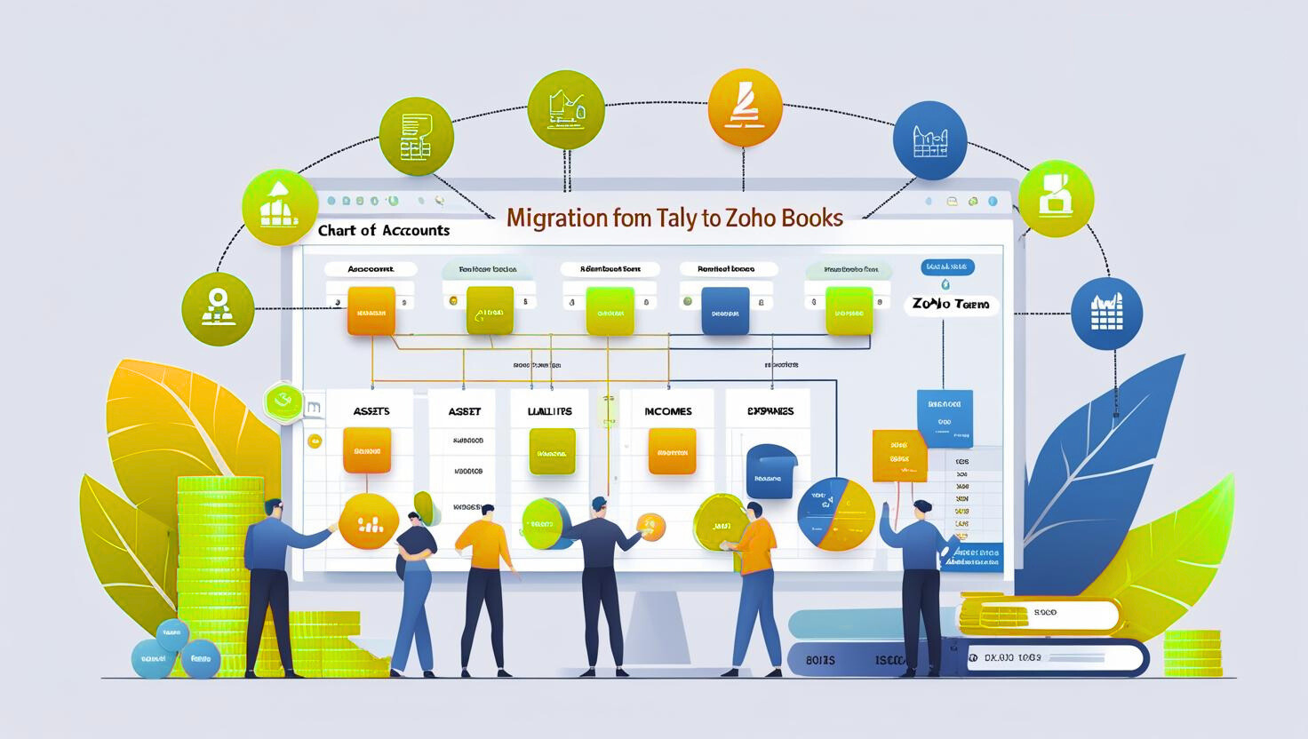 Switch from Tally to Zoho Books Migration with Datahikes 2 tally to zoho books migration